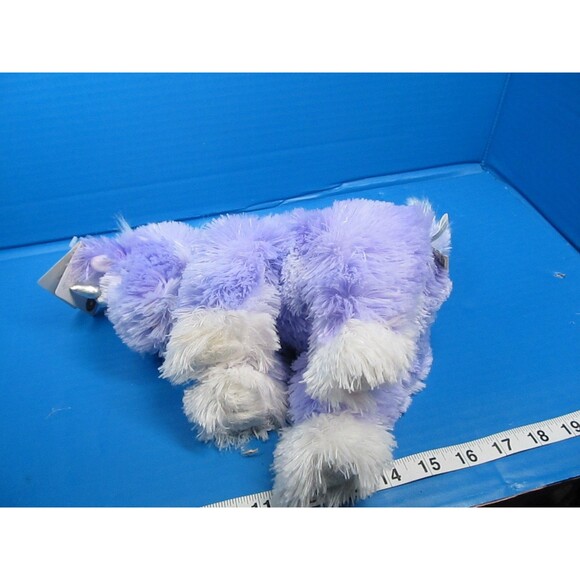 Boyds Bears & Friends Lilac Purple Unicorn Bean Bottom Plush 1998-2003 - Picture 8 of 11